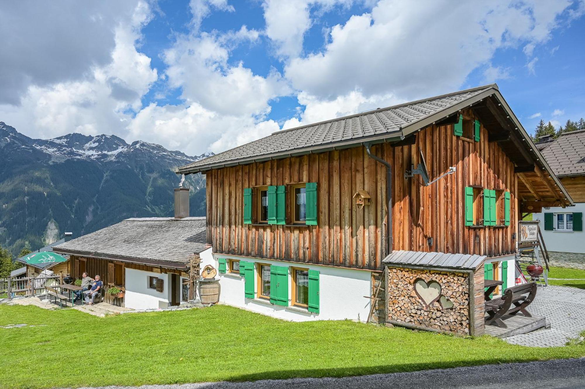 Ferienhaeuser Tschofen Garfrescha Sankt Gallenkirch Buitenkant foto