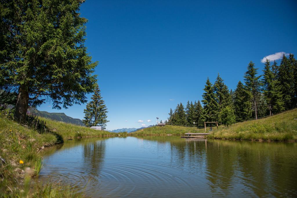 Ferienhaeuser Tschofen Garfrescha Sankt Gallenkirch Buitenkant foto
