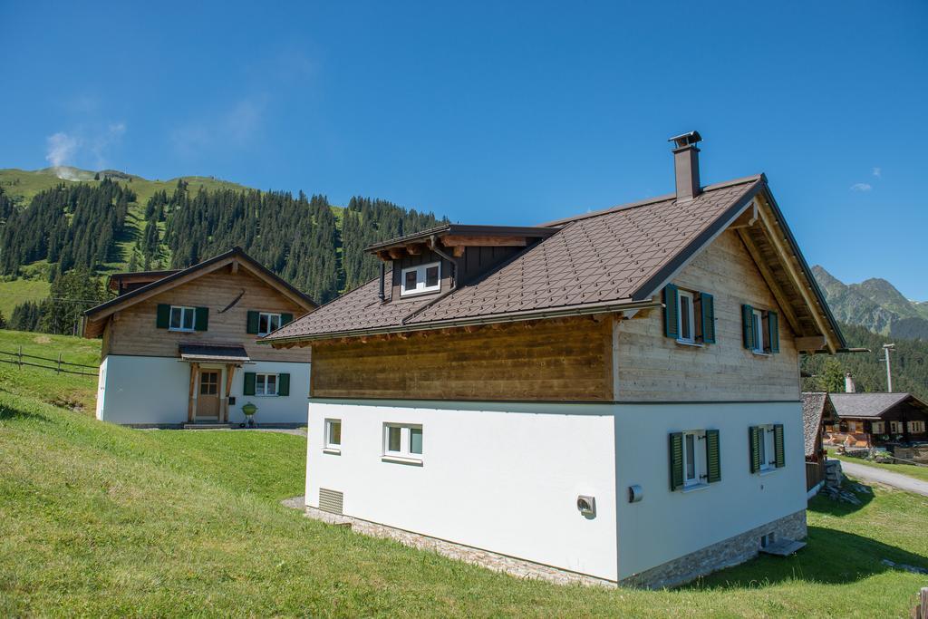 Ferienhaeuser Tschofen Garfrescha Sankt Gallenkirch Buitenkant foto