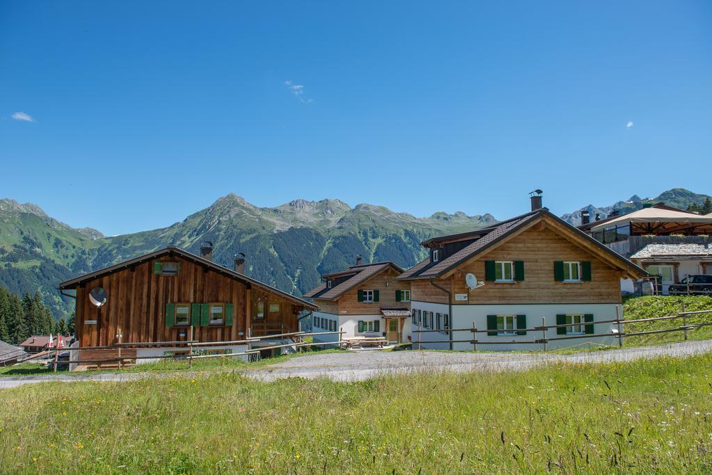 Ferienhaeuser Tschofen Garfrescha Sankt Gallenkirch Buitenkant foto