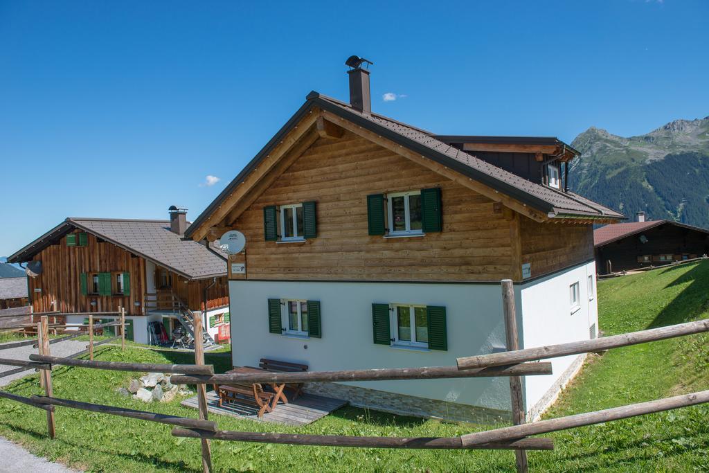 Ferienhaeuser Tschofen Garfrescha Sankt Gallenkirch Buitenkant foto